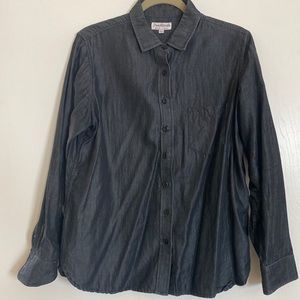Tradlands Black Button Up